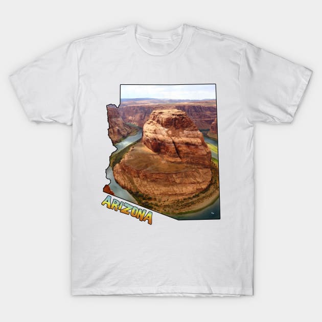 Arizona (Horseshoe Bend) T-Shirt by gorff
